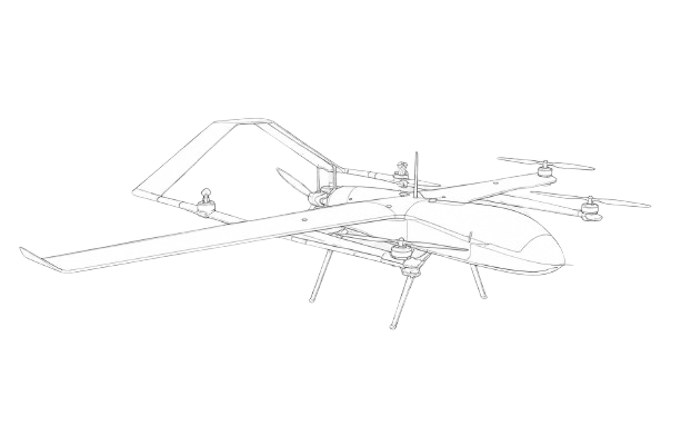 Long-range ISR VTOL concept sketch
